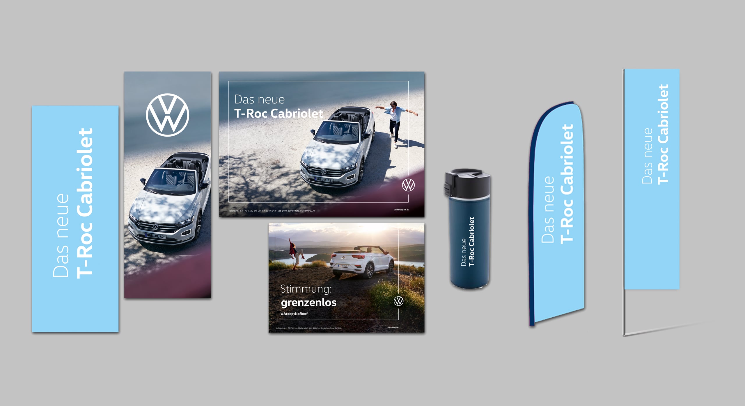 VW T-Roc Convertible promotional products