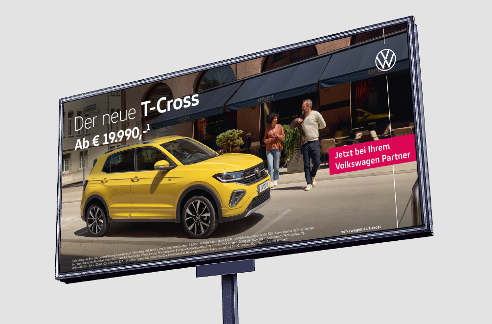 Markteinführungskampagne Volkswagen T-Cross